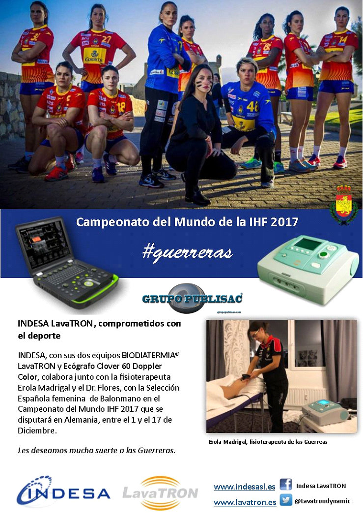 LavaTRON y las Guerreras Balonmano 2017