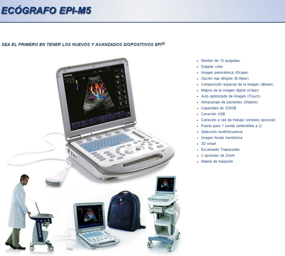 ECÓGRAFO EPI M5