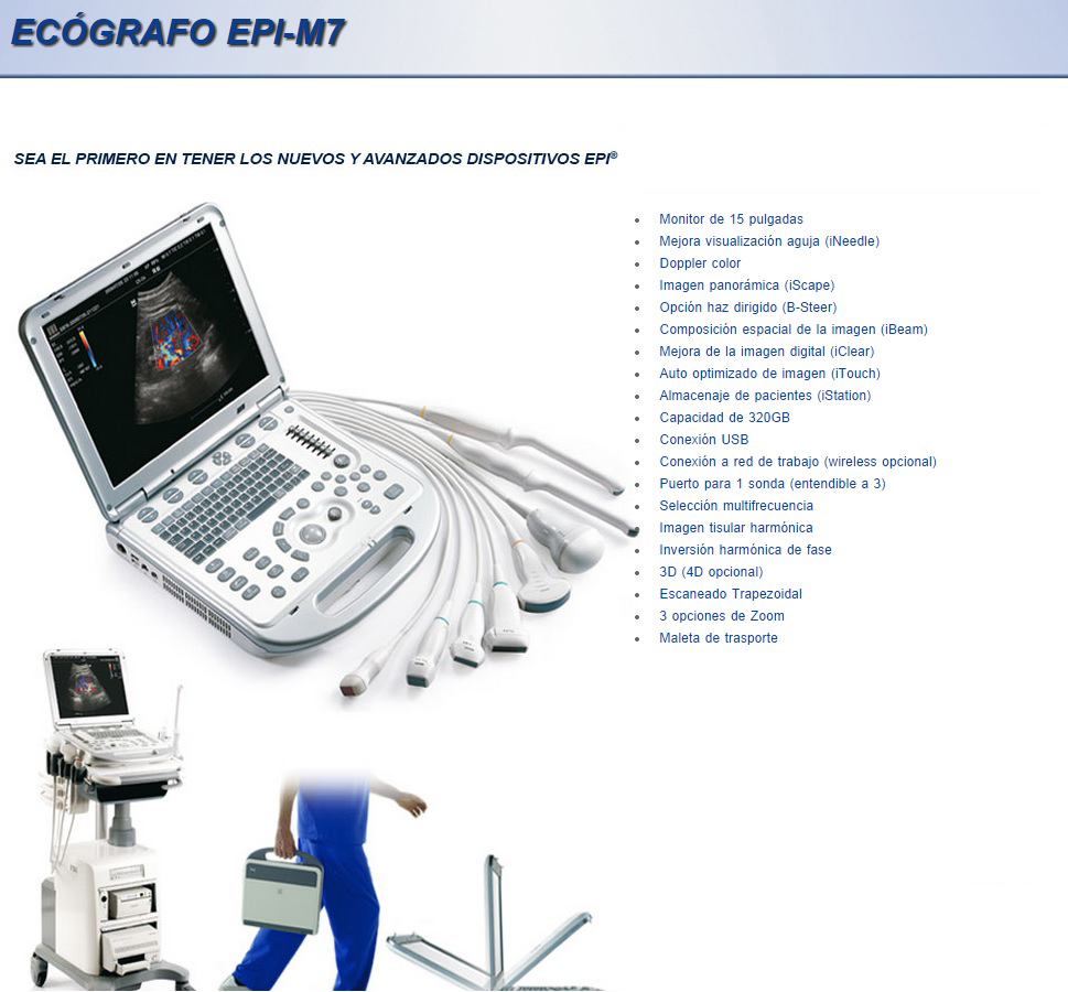 ECÓGRAFO EPI M7